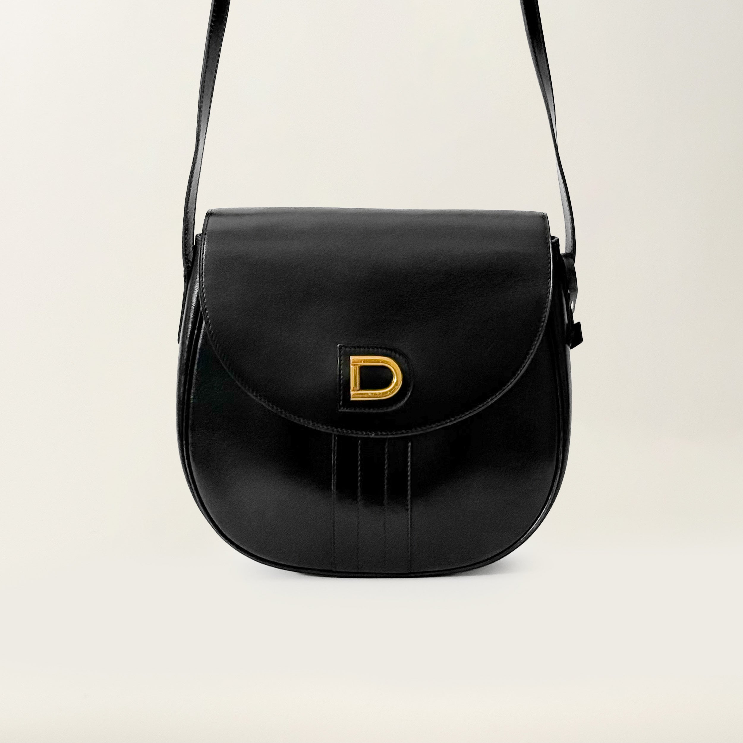 D Crossbody Bag Black