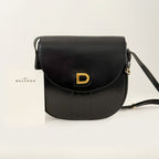 D Crossbody Bag Black