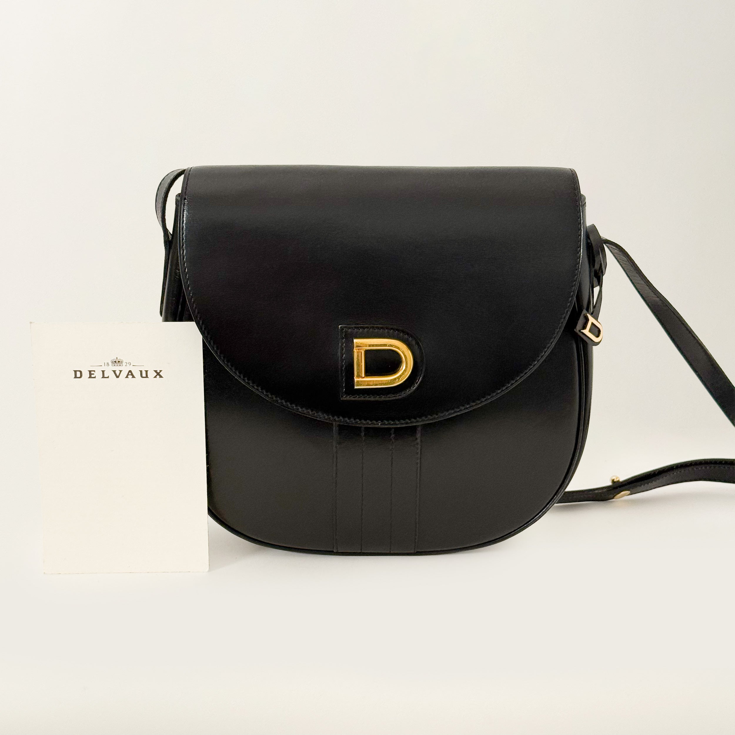 D Crossbody Bag Black