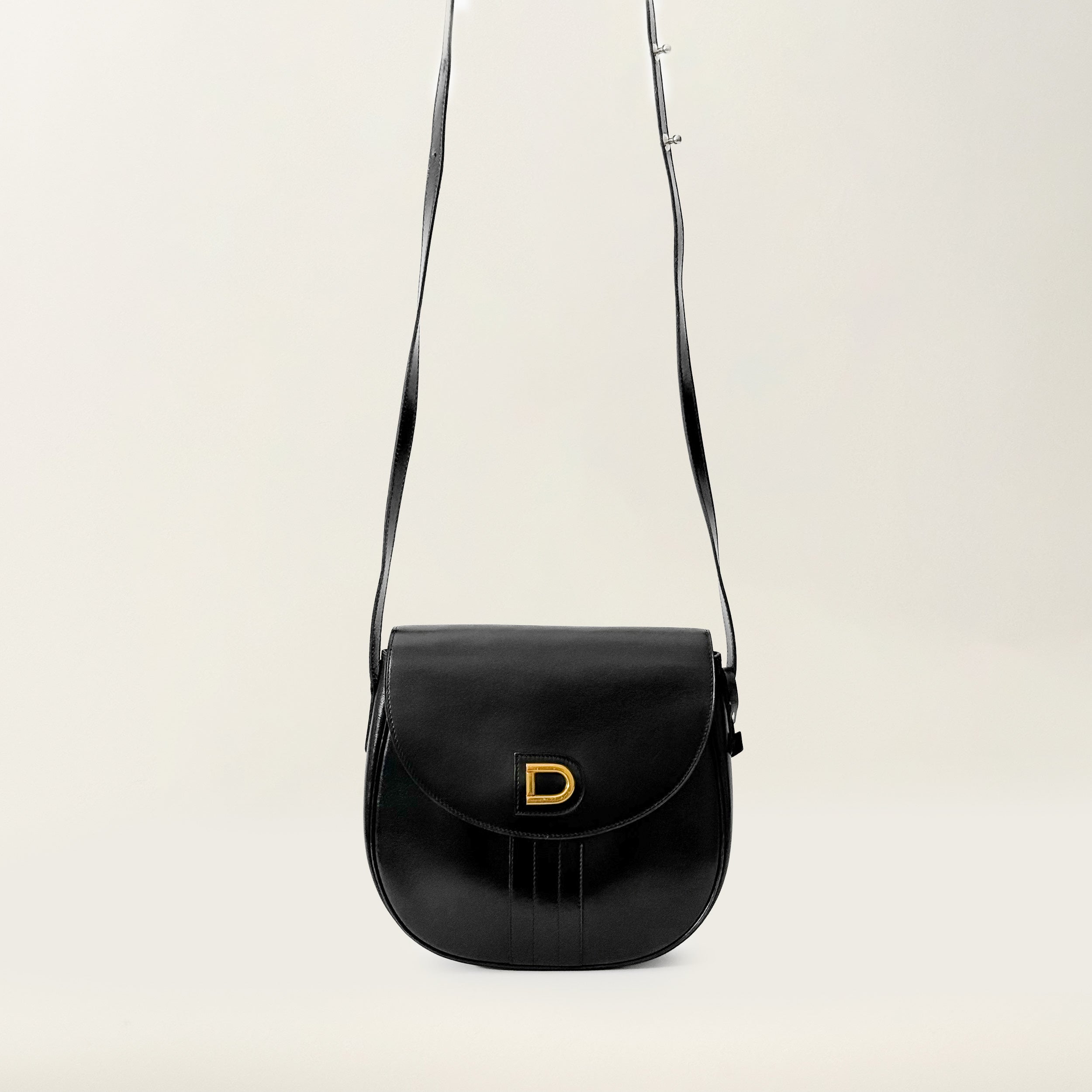 D Crossbody Bag Black