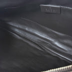 Sienna Tassel Python Clutch Brown