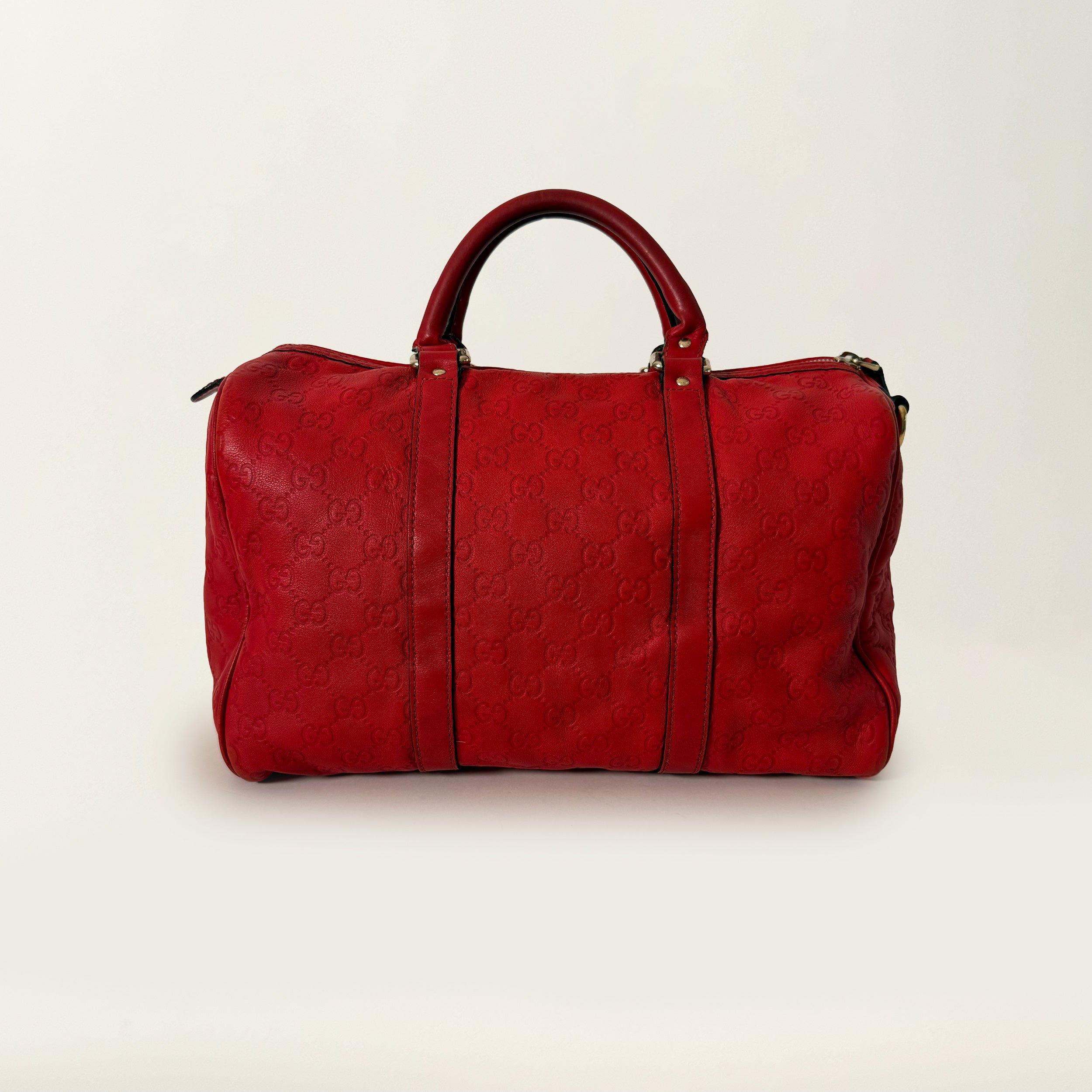 Joy Boston Bag GG Monogram Red