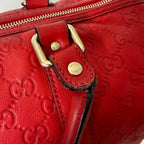 Joy Boston Bag GG Monogram Red