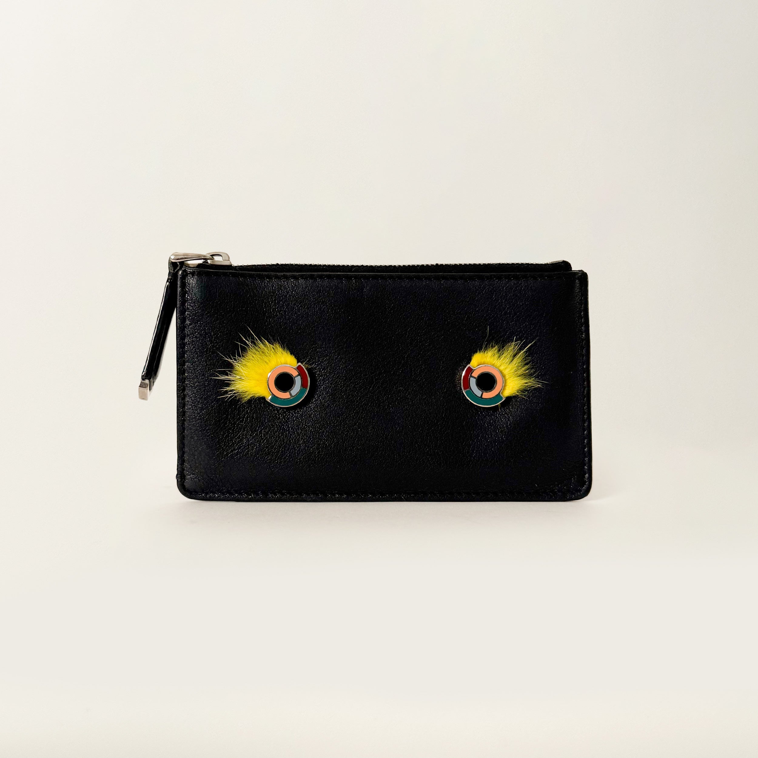 Monster Eyes Card holder Black