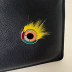 Monster Eyes Card holder Black