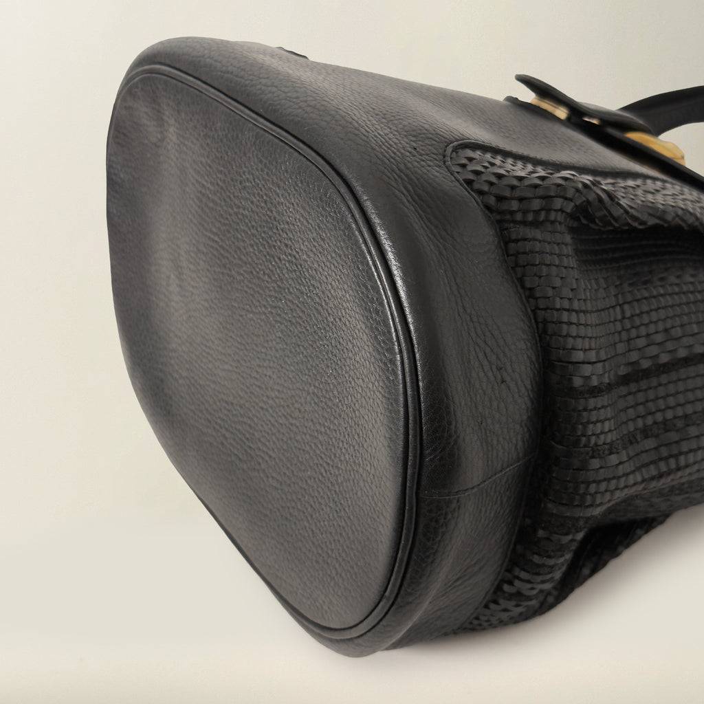 Bucket Shoulder Bag Black