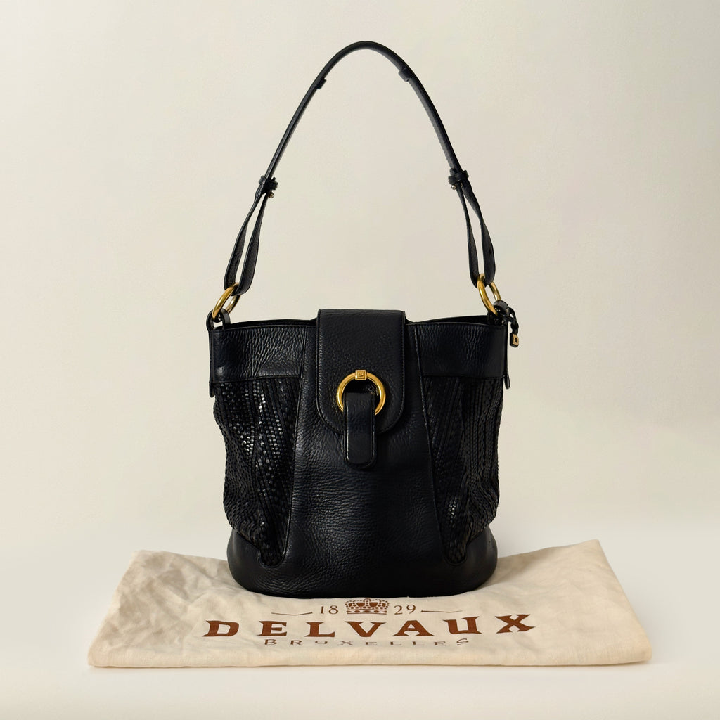 Bucket Shoulder Bag Black