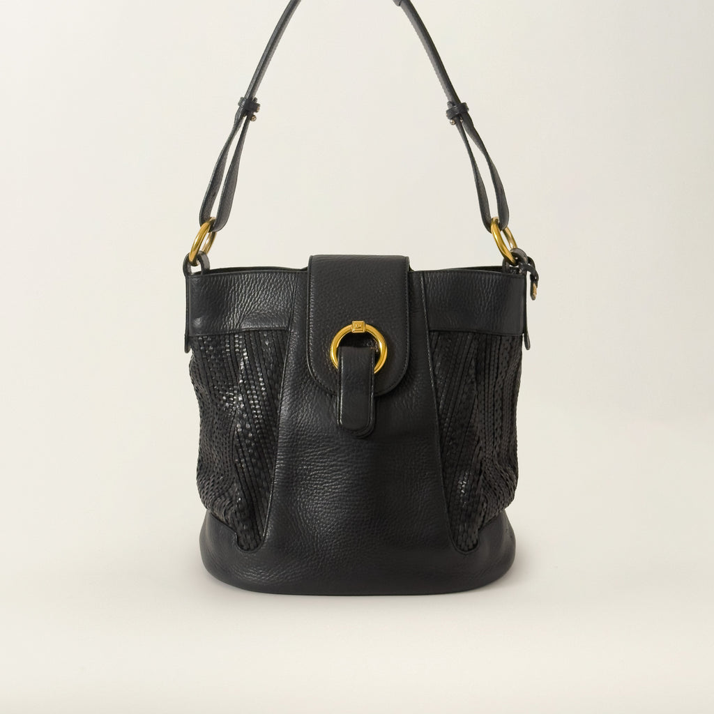 Bucket Shoulder Bag Black