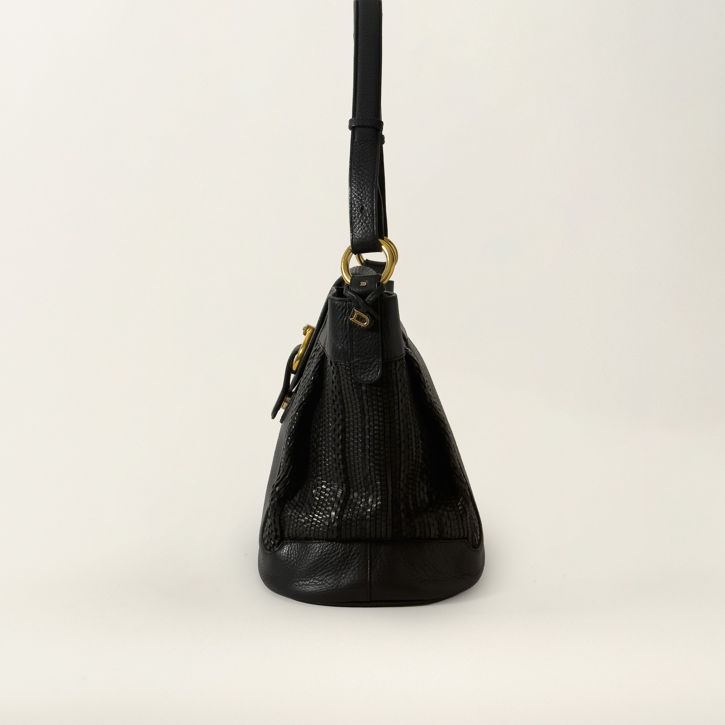 Bucket Shoulder Bag Black