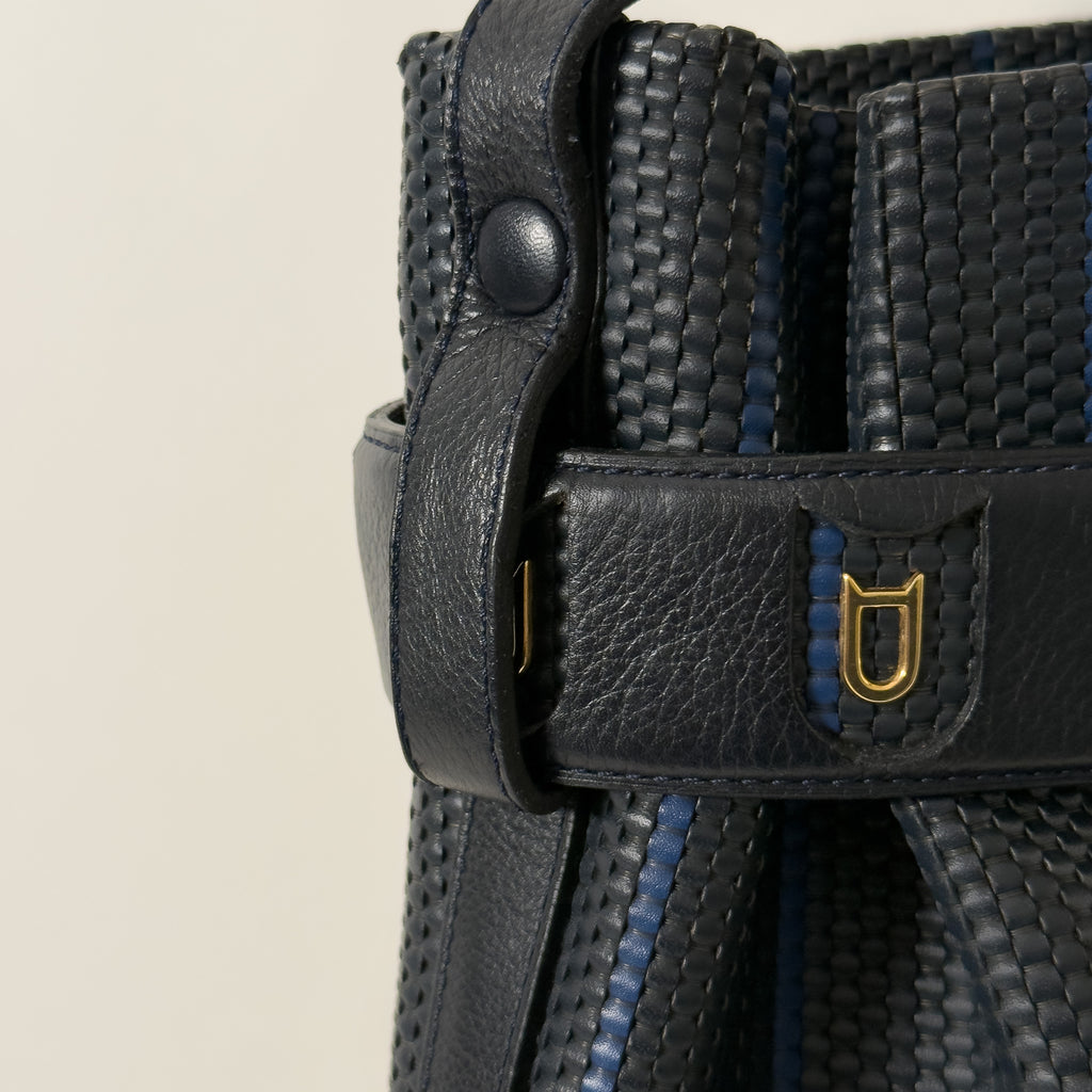 Calicot 'Bouquet' Navy