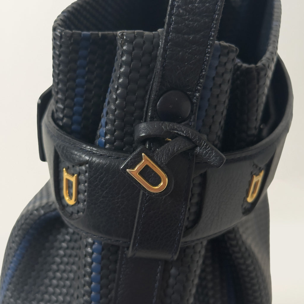 Calicot 'Bouquet' Navy