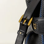 Calicot 'Bouquet' Navy