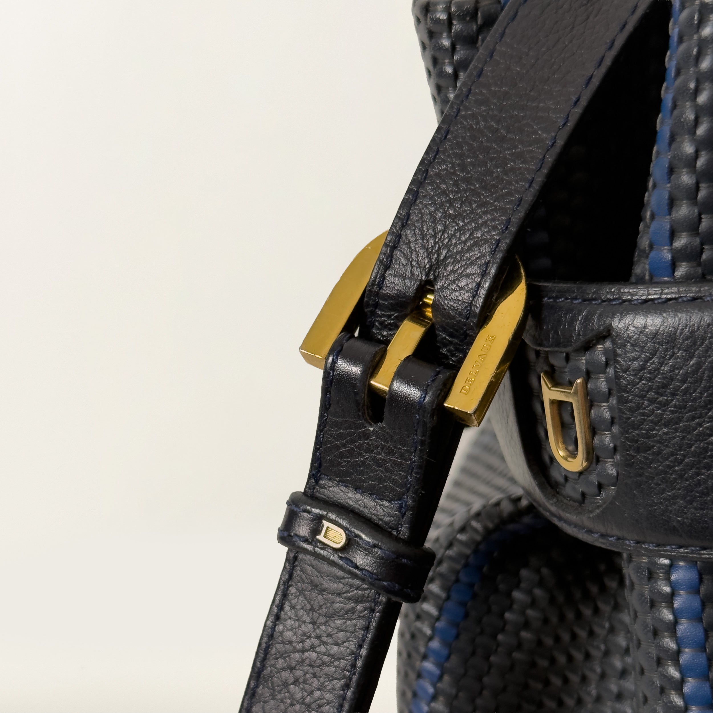 Calicot 'Bouquet' Navy