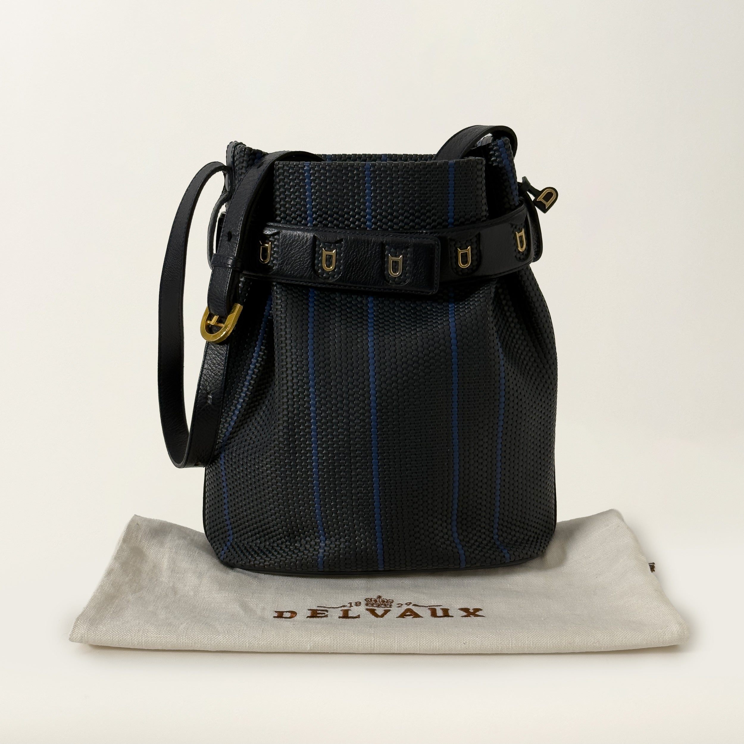 Calicot 'Bouquet' Navy