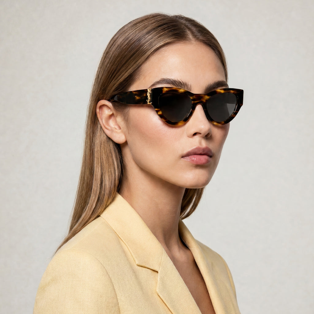 Cat-eye Sunglasses Brown