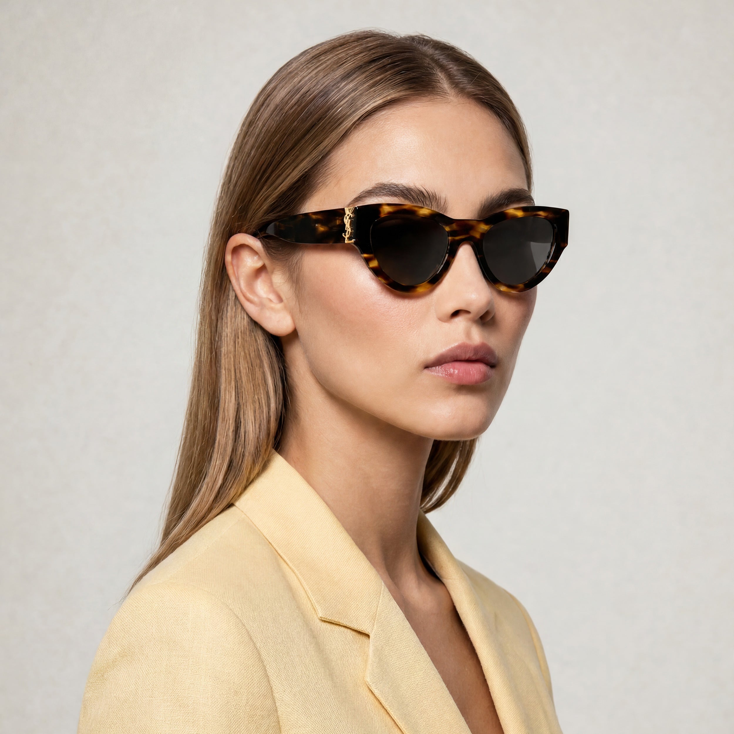 Cat-eye Sunglasses Brown