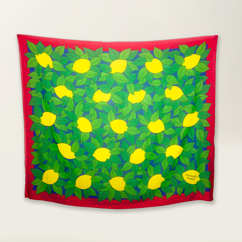 Paréo Lemon Yellow Green Blue Red