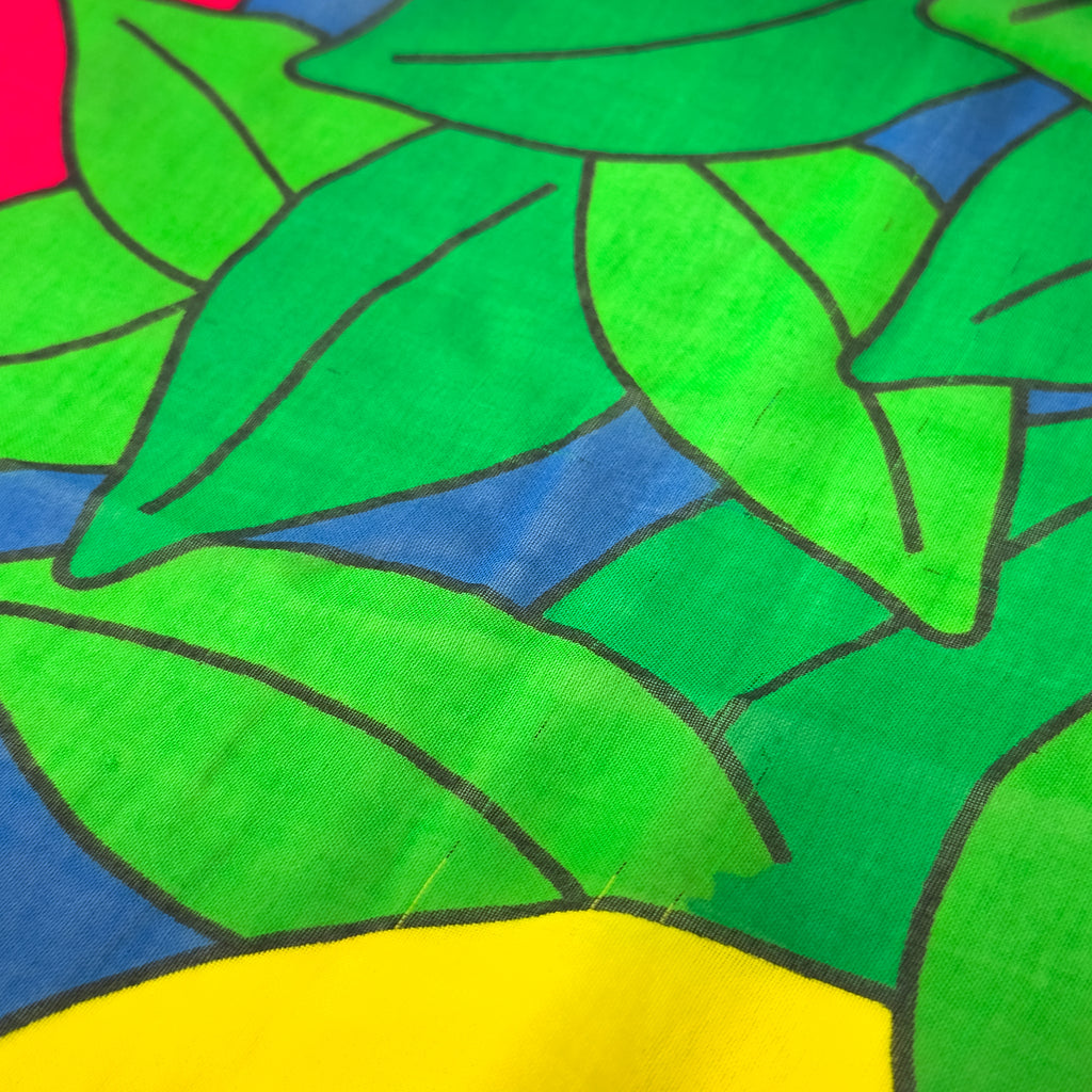 Paréo Lemon Yellow Green Blue Red