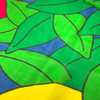 Paréo Lemon Yellow Green Blue Red