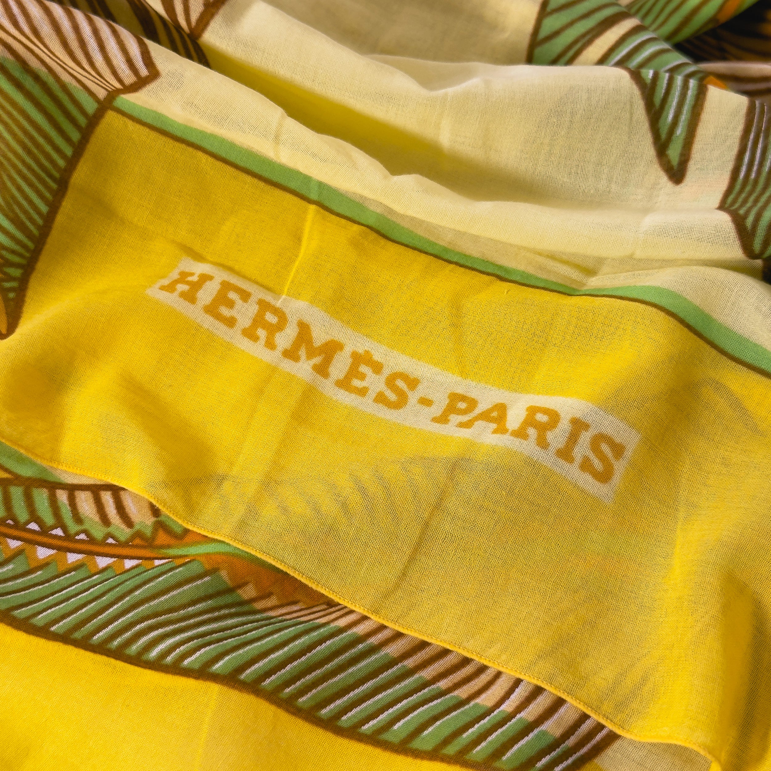 Paréo Palm tree Yellow