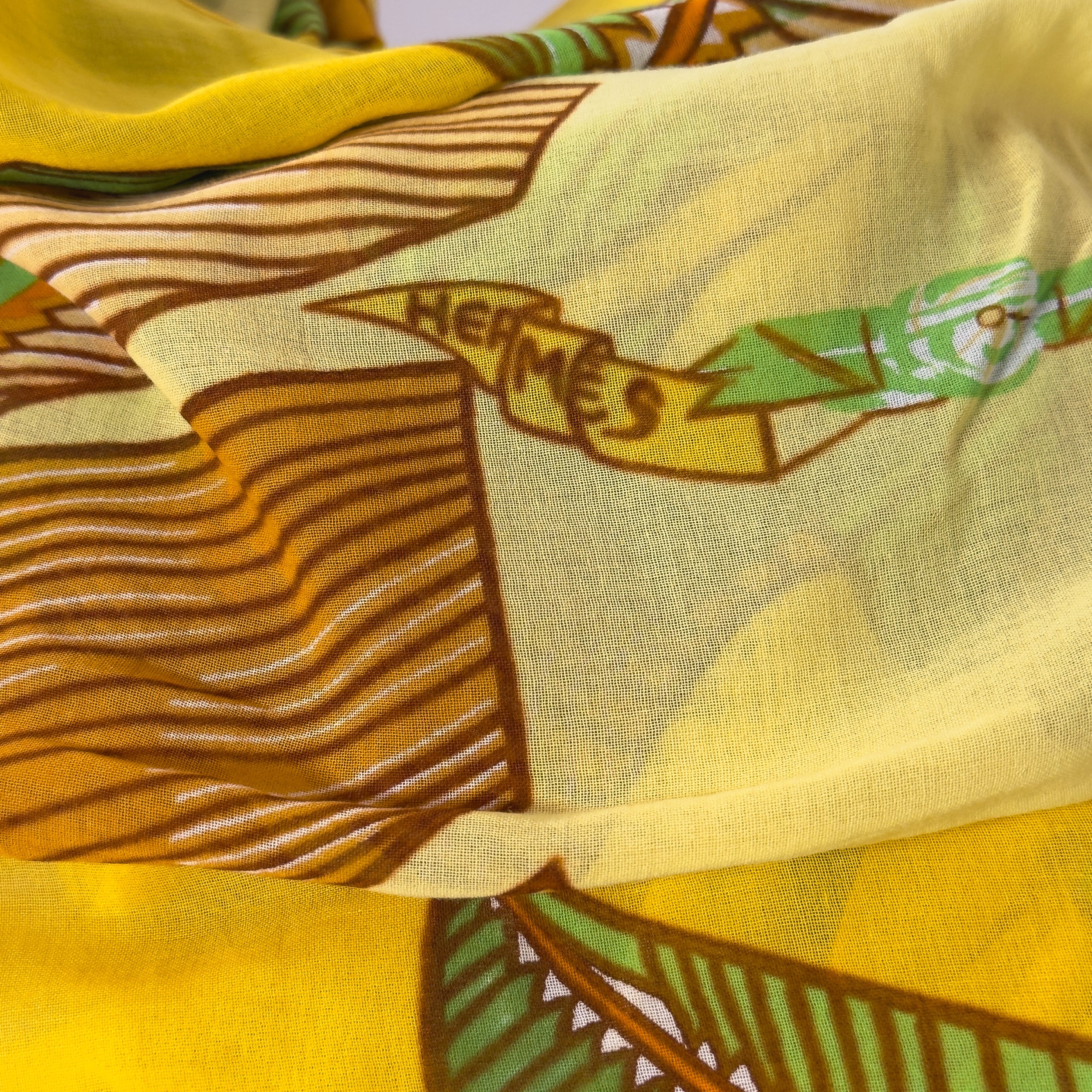 Paréo Palm tree Yellow