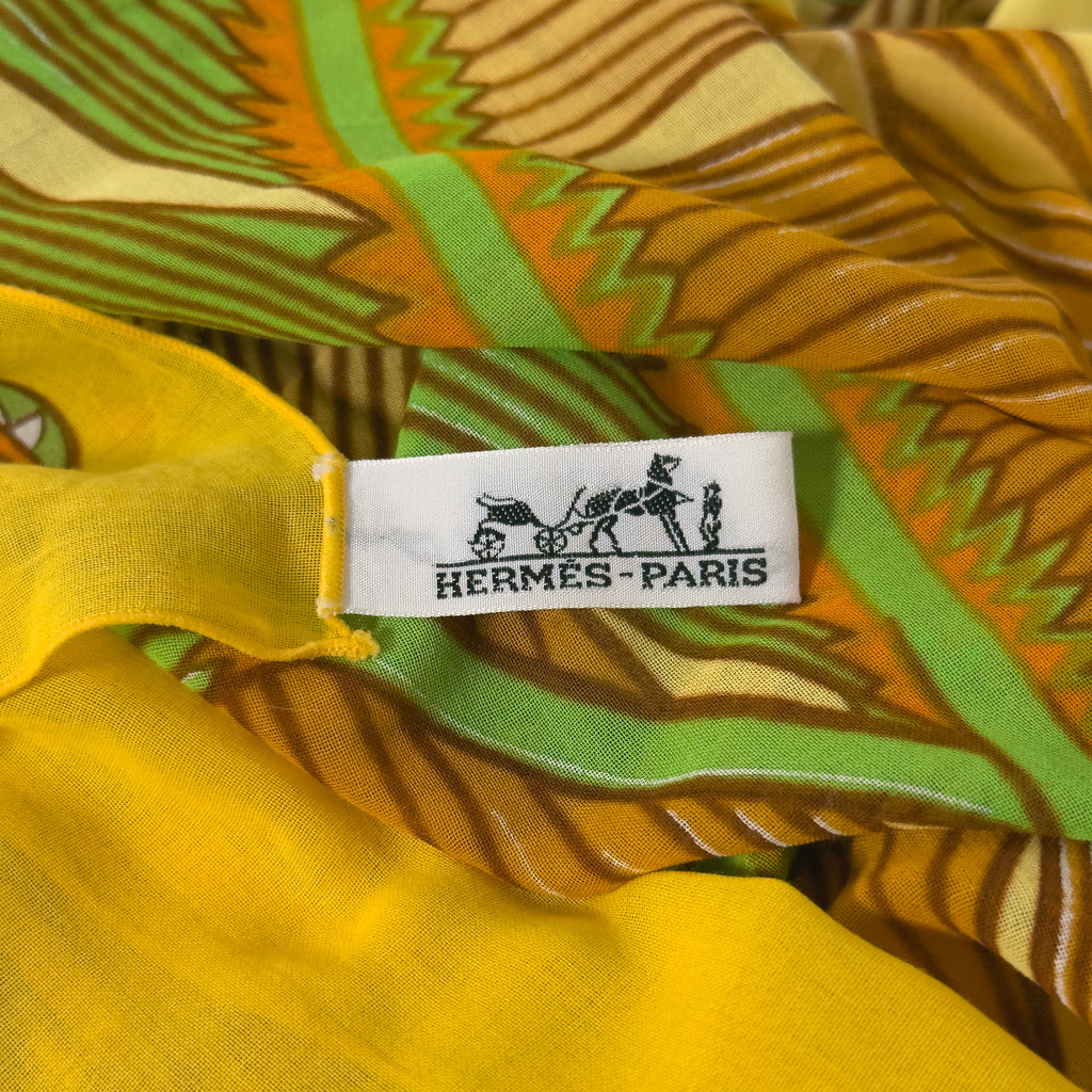 Paréo Palm tree Yellow