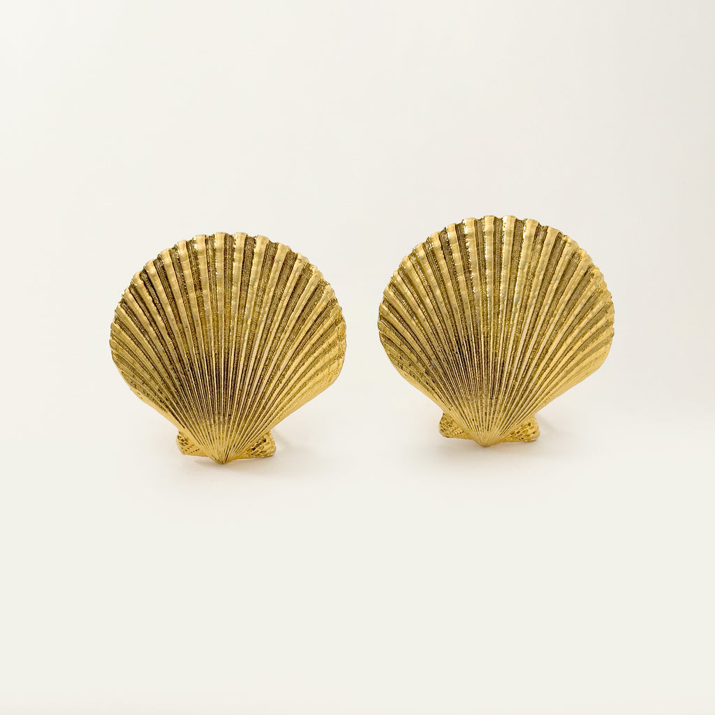 Shell Clip-on Earrings