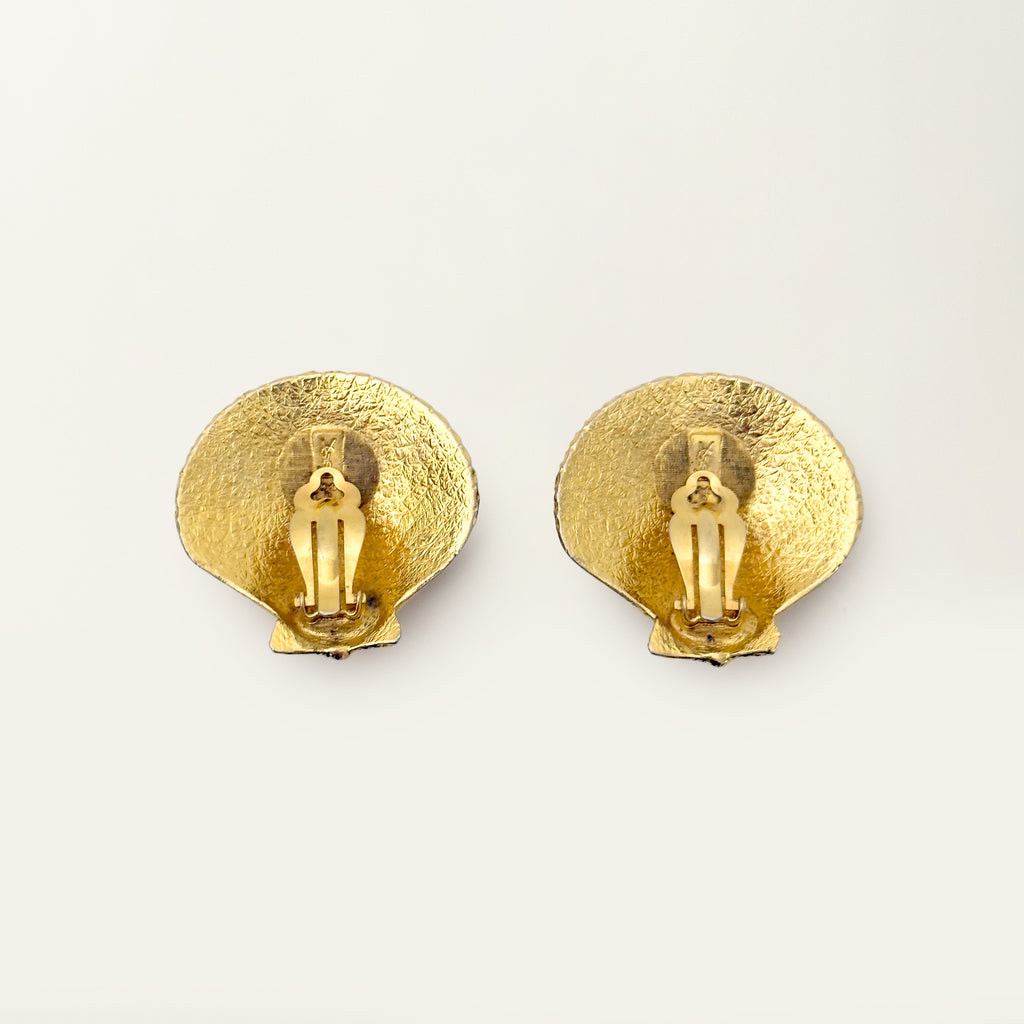 Shell Clip-on Earrings
