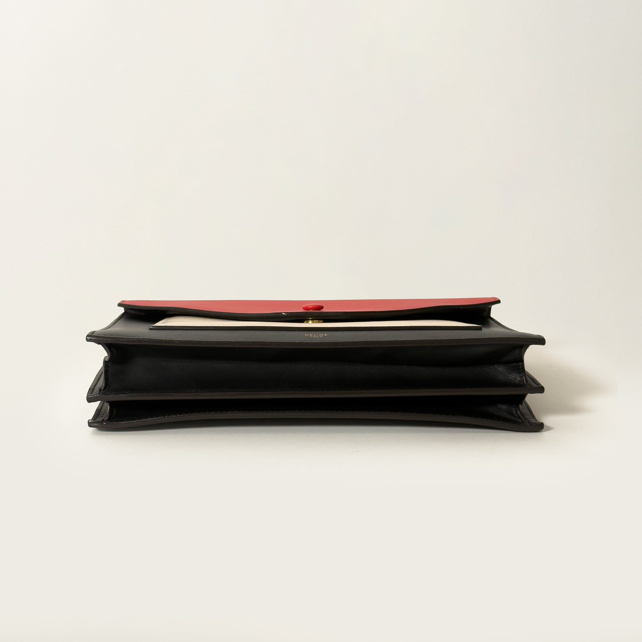 Envelope Tri-color Red Beige Black