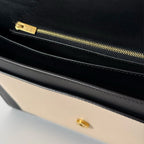 Envelope Tri-color Red Beige Black