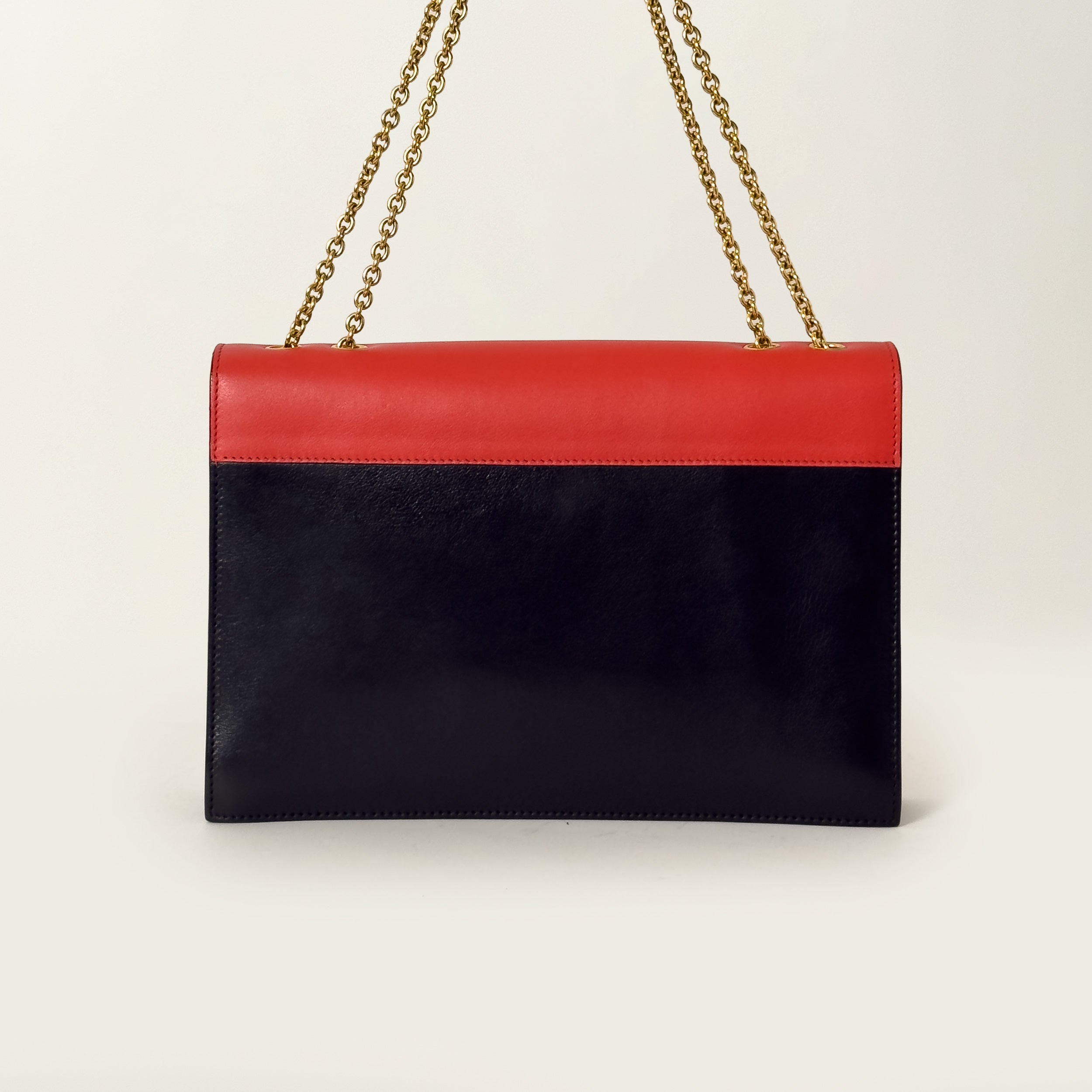 Envelope Tri-color Red Beige Black