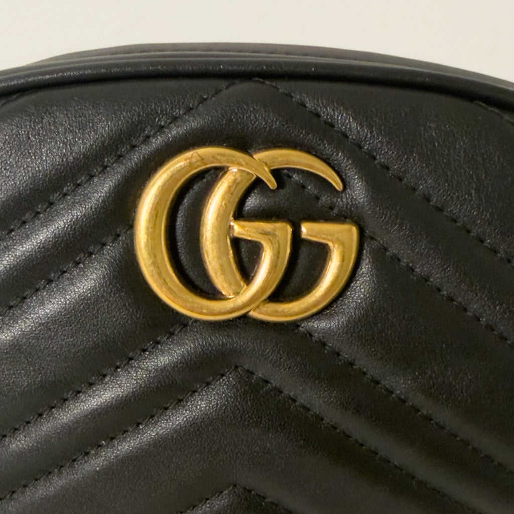 GG Marmont Belt Bag Black
