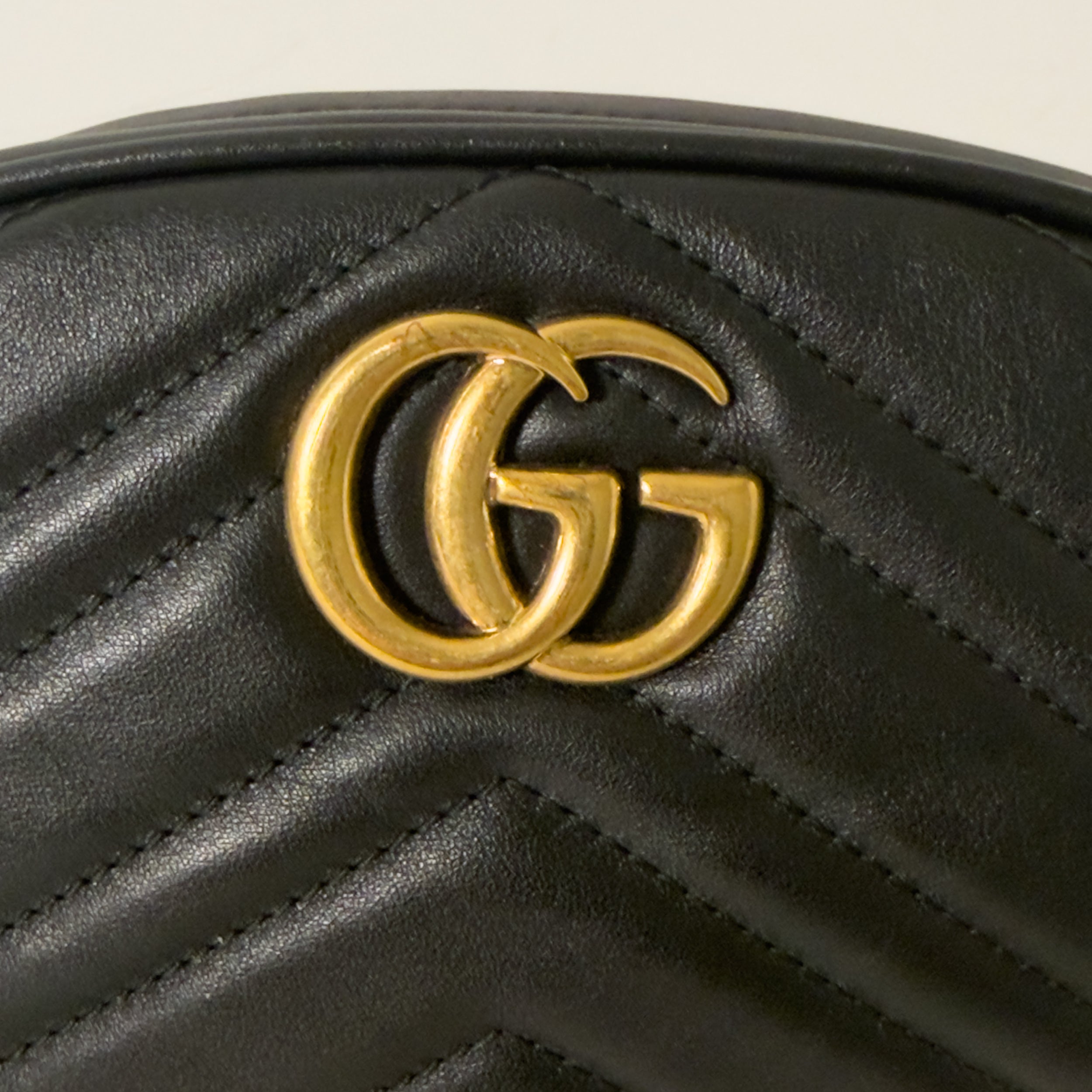 GG Marmont Belt Bag Black