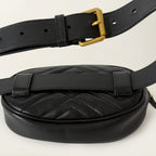 GG Marmont Belt Bag Black