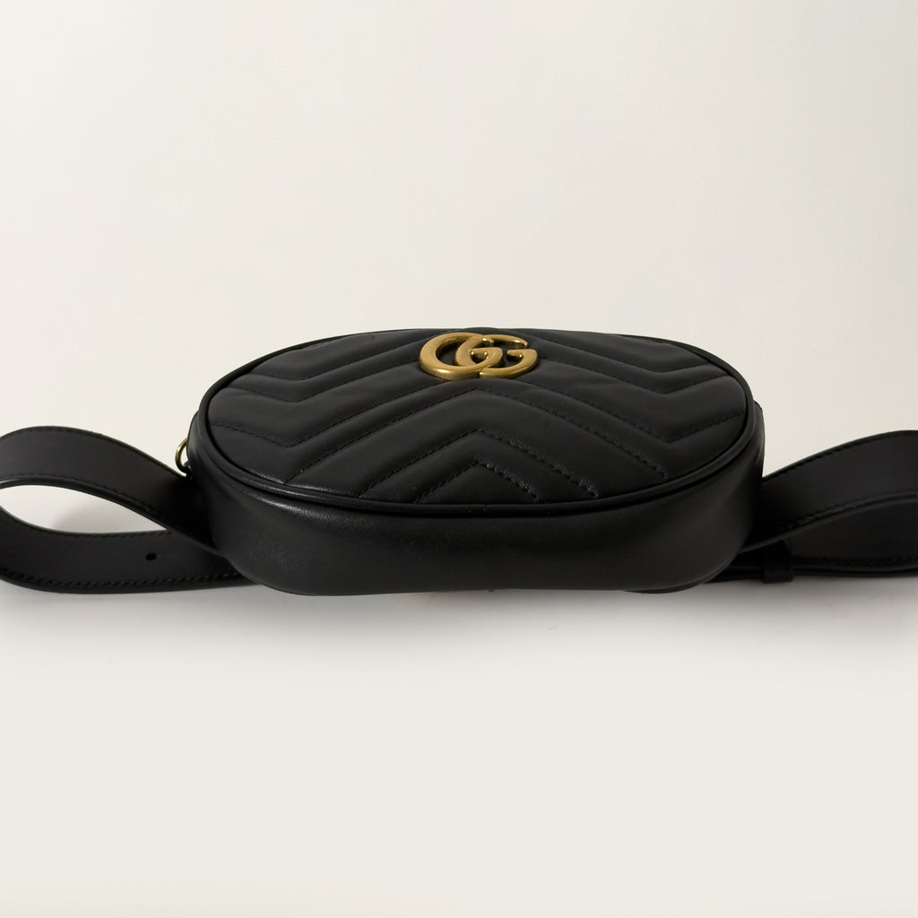 GG Marmont Belt Bag Black