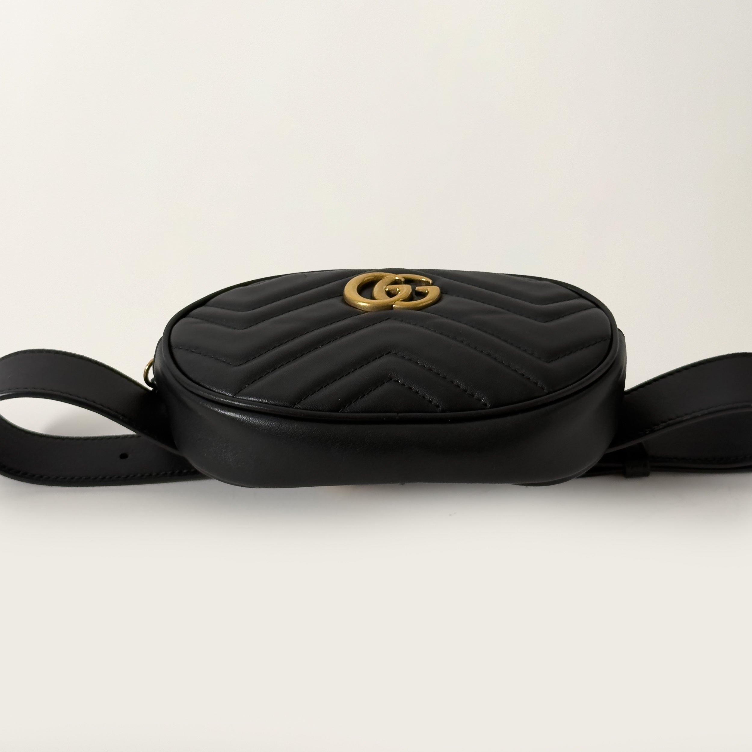 GG Marmont Belt Bag Black