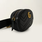 GG Marmont Belt Bag Black