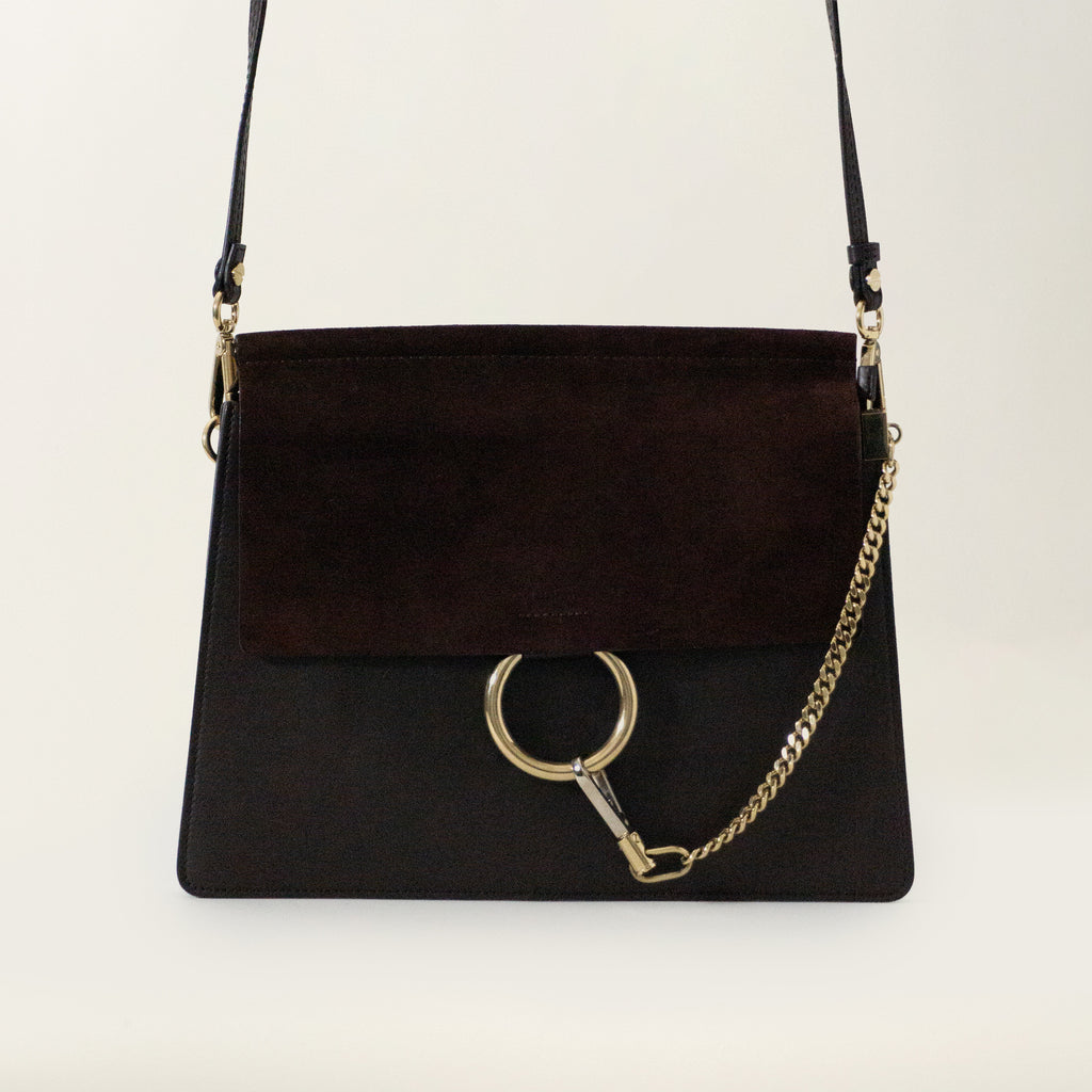 Faye Medium Brown Plum