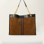 Rajah Large Tote Bag Brown