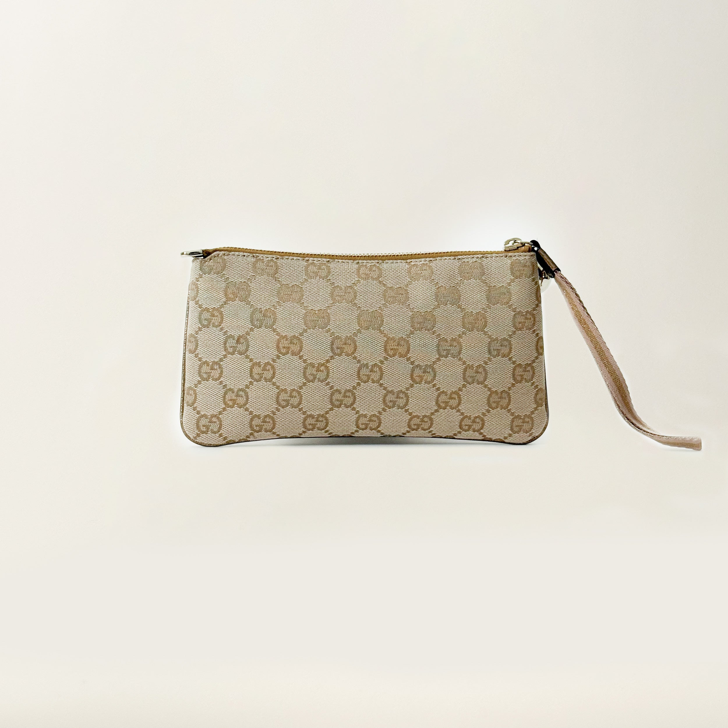 GG Monogram Clutch Gold