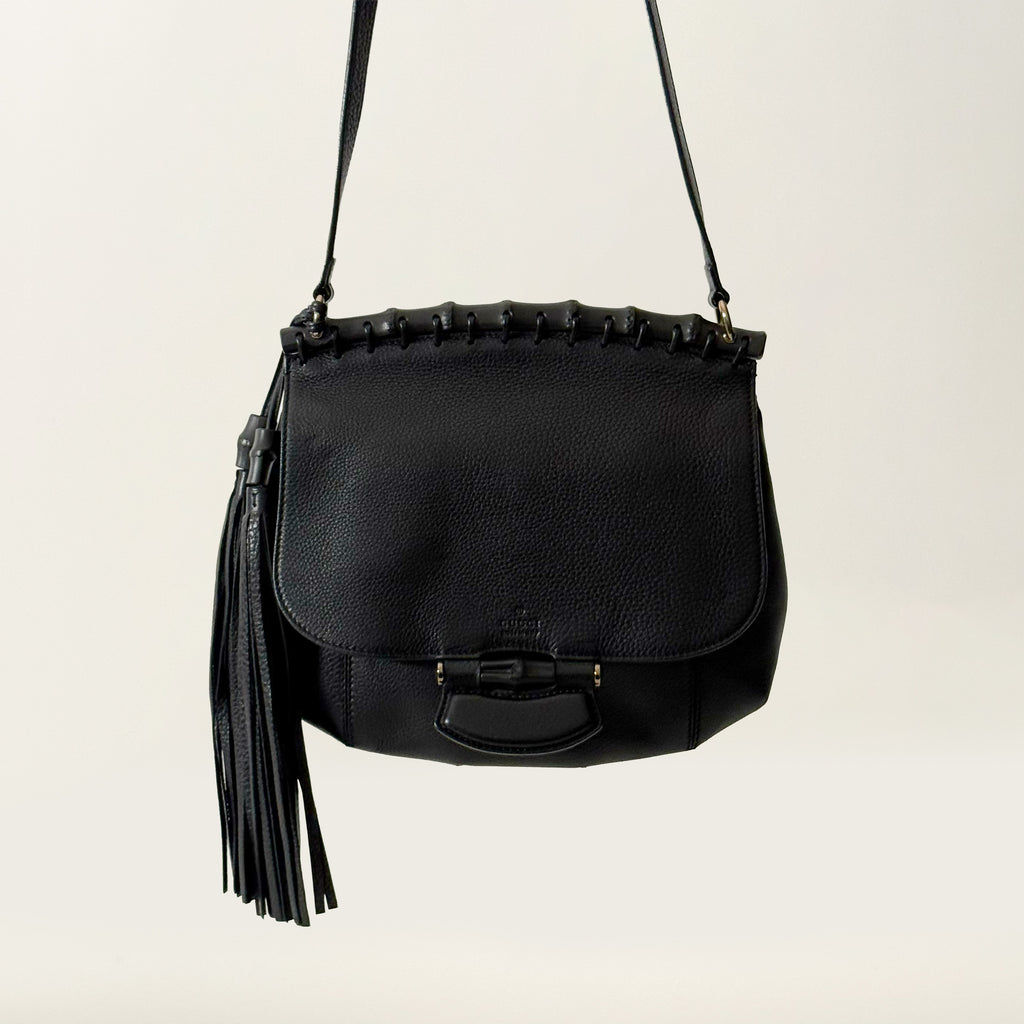 Nouveau Bamboo Tassel Black