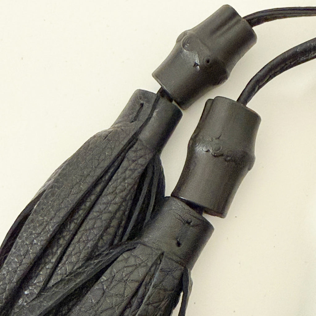 Nouveau Bamboo Tassel Black