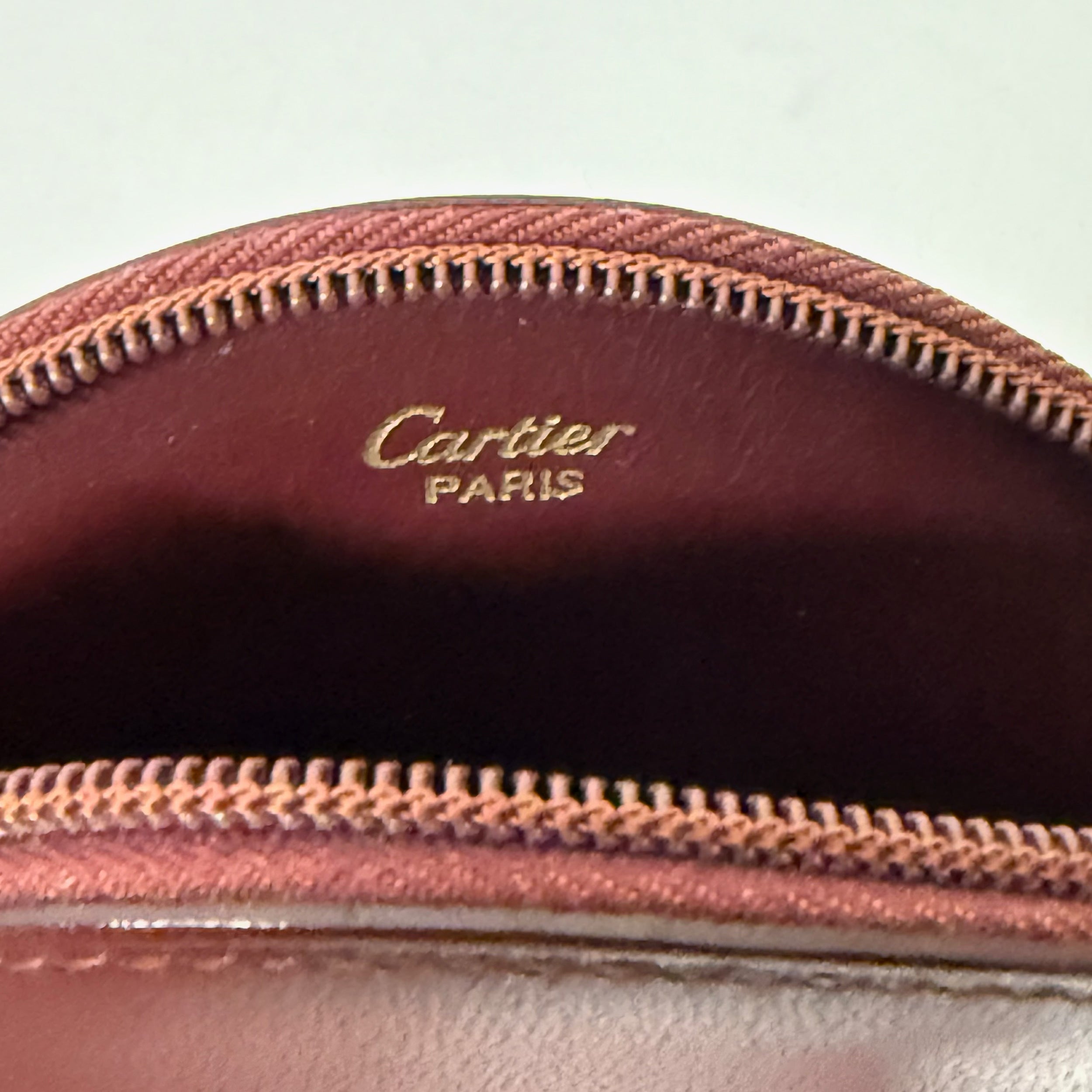 Coin case Burgundy
