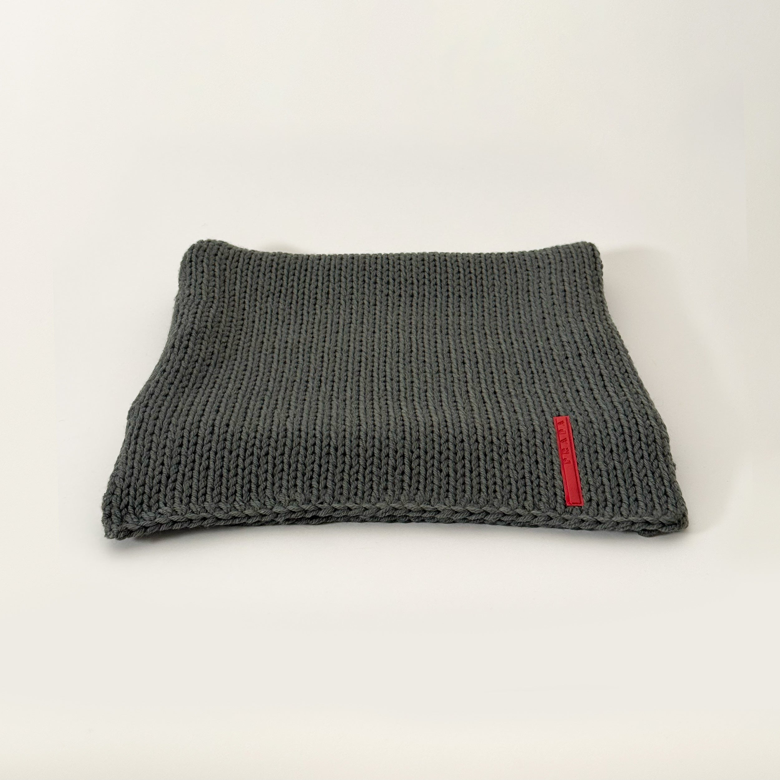 Wool Scarf Camo green