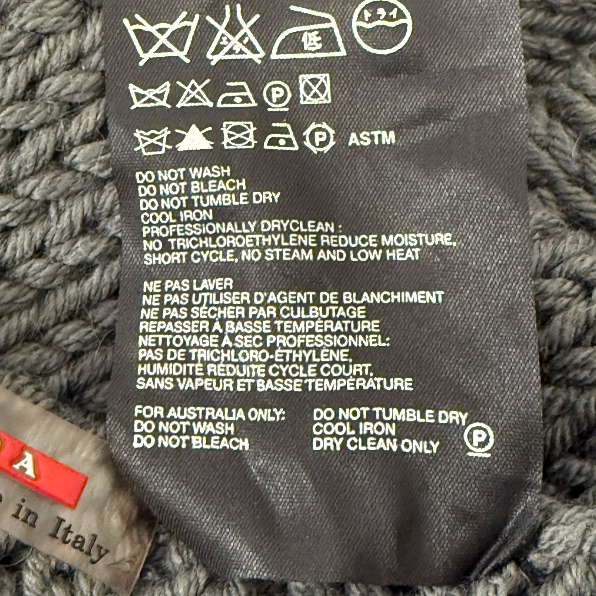 Wool Scarf Camo green